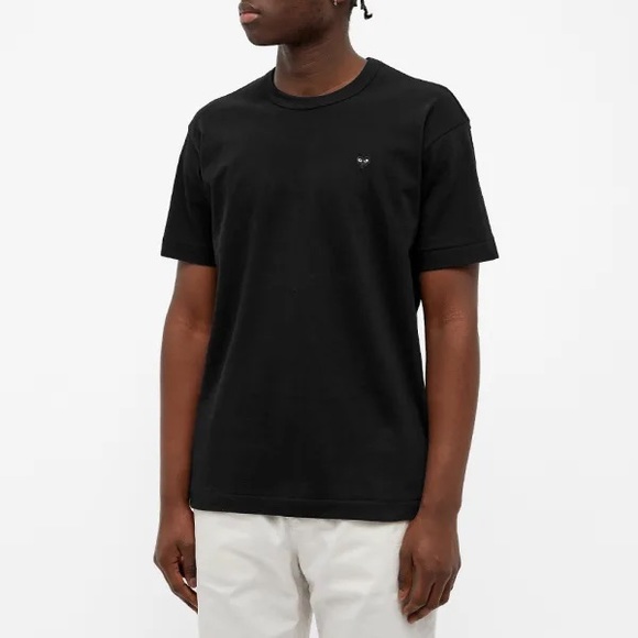 Comme des Garçons Play Little Black Heart Tee - Picture 1 of 5